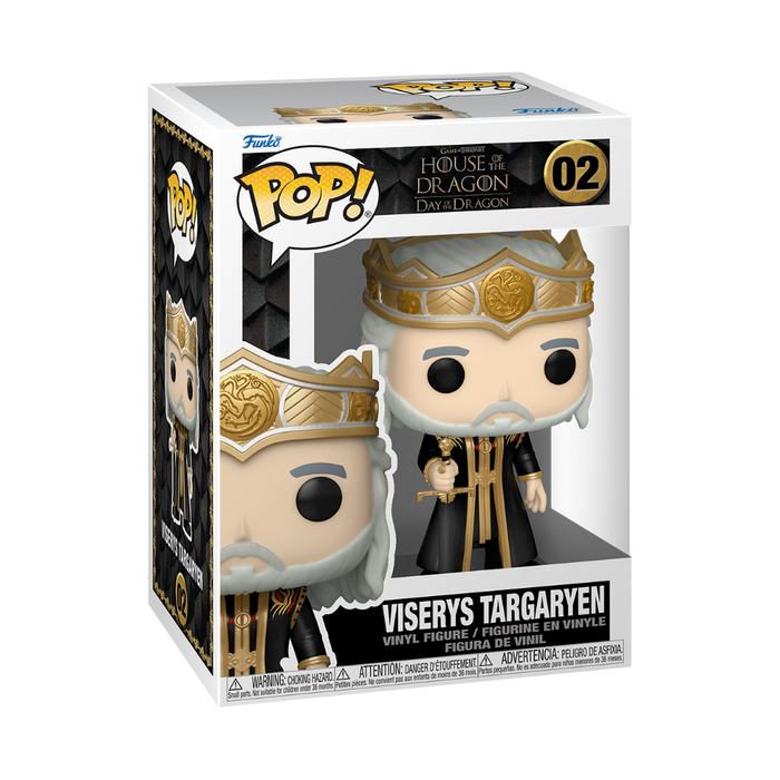 Funko Pop Figure: TV: Game Of Thrones: House Of The Dragon - Viserys Targaryen #02#