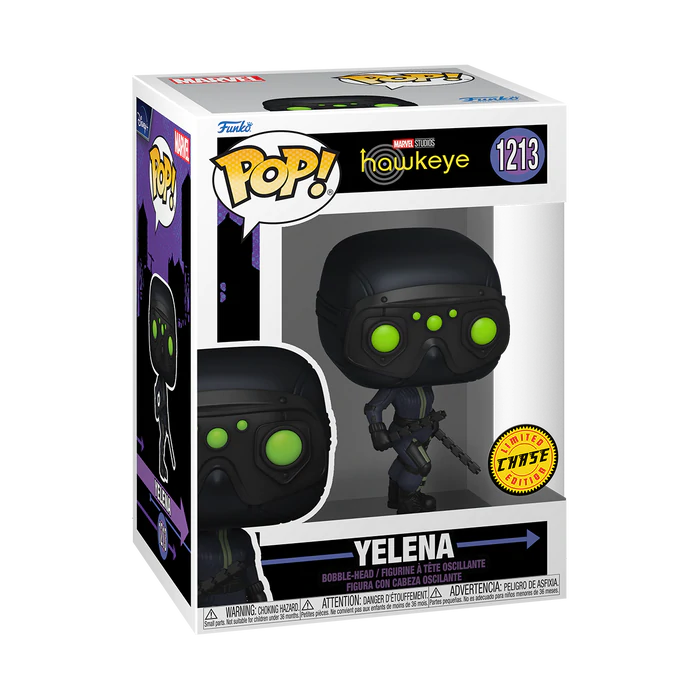 Funko Pop Figure: TV: Hawkeye - Yelena Belova with Chase