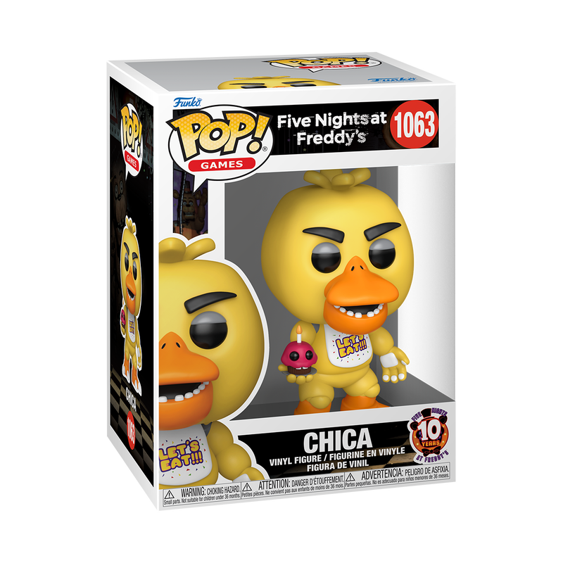 Funko POP - Games Five Nights at Freddy's - Chica (10th Anniversary)