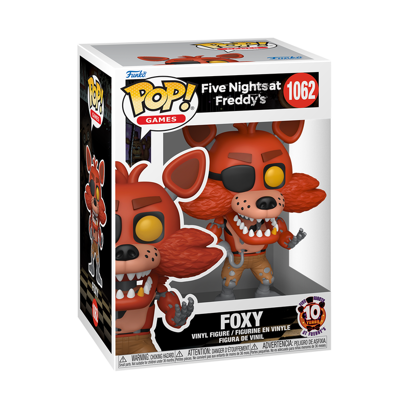 Funko POP Games: Five Nights at Freddy's- Foxy (10th Anniversay)