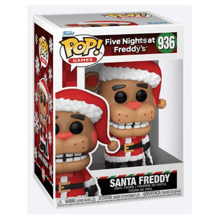 Funko POP Games Five Nights At Freddy's Holiday Santa Freddy Fazbear
