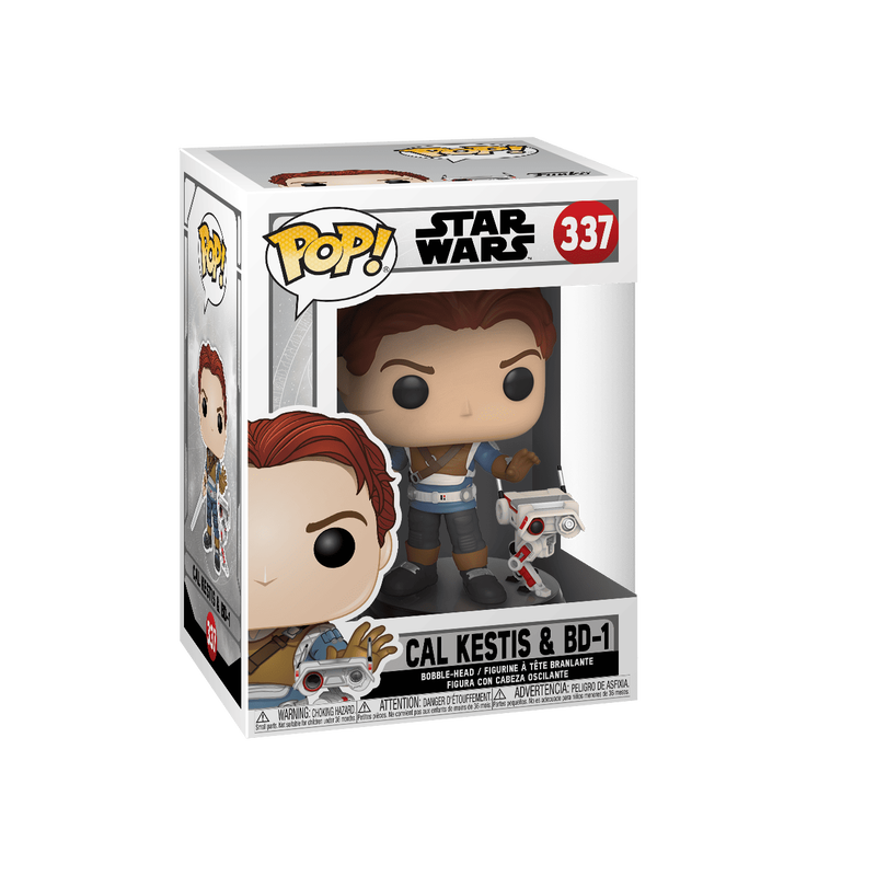 Funko POP Games: Jedi Fallen Order - Cal Kestis w/ BD-1