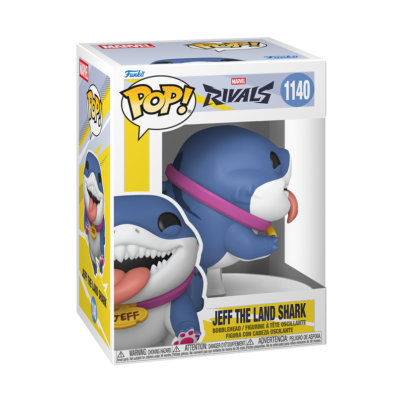Funko POP - Games Jeff the Land Shark (Marvel Rivals)