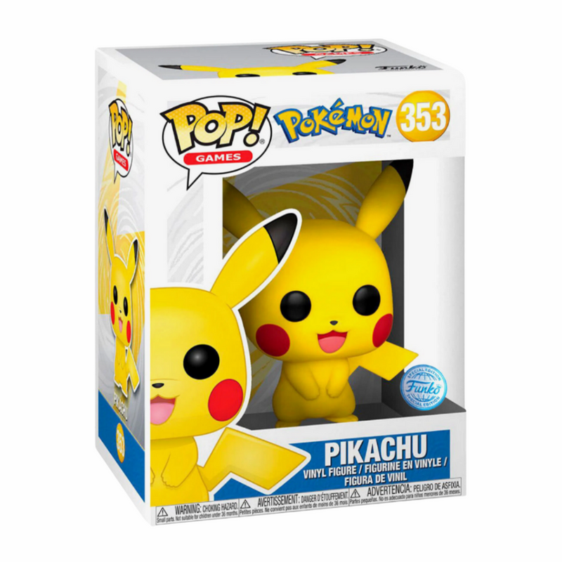 Funko POP Games: Pokemon - Pikachu (Special Edition)
