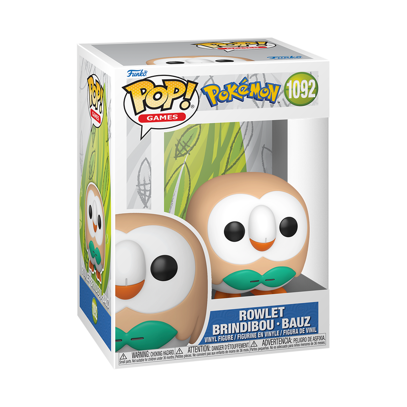 Funko POP - Games Pokemon - Rowlet