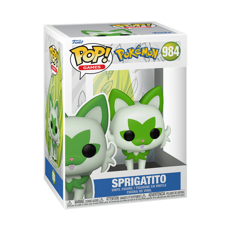 Funko POP Games: Pokemon - Sprigatito (EMEA)