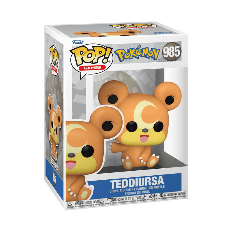 Funko POP Games: Pokemon- Teddiursa (EMEA)