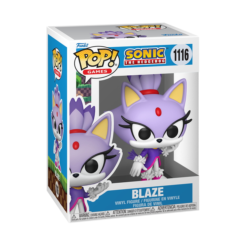 Funko POP - Games Sonic - Blaze the Cat