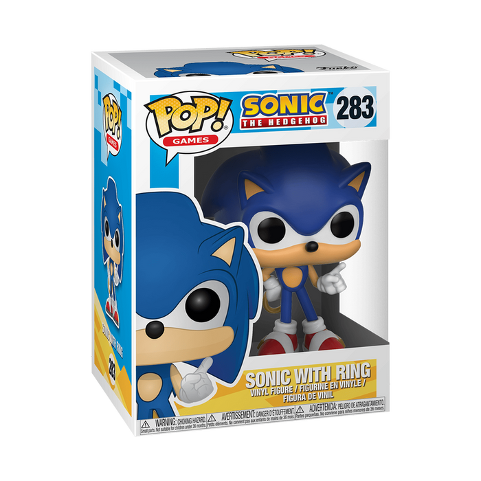 Funko POP  Games: Sonic: Sonic w/ Ring