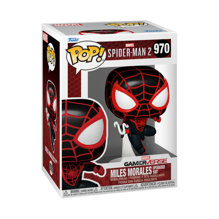 Funko POP Games: Spider-Man 2 - Miles Morales (Upgraded Suit)