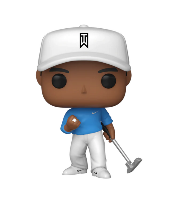 Funko POP Golf: Tiger Woods (Blue Shirt) Special Edition