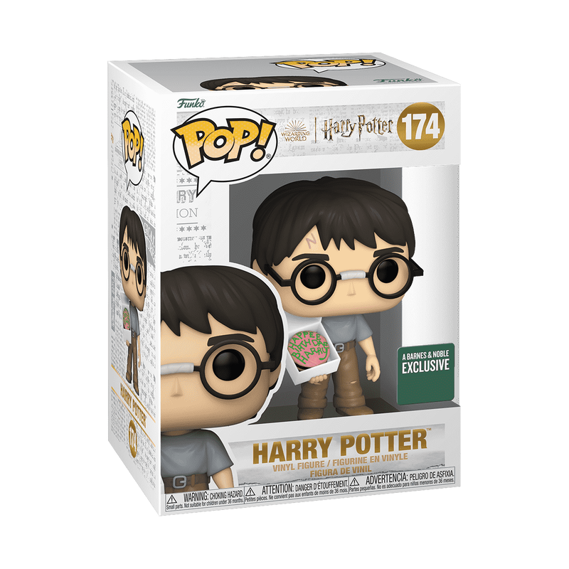 Funko POP Harry Potter: Harry Potter With Birthday Cake (Exclusive)