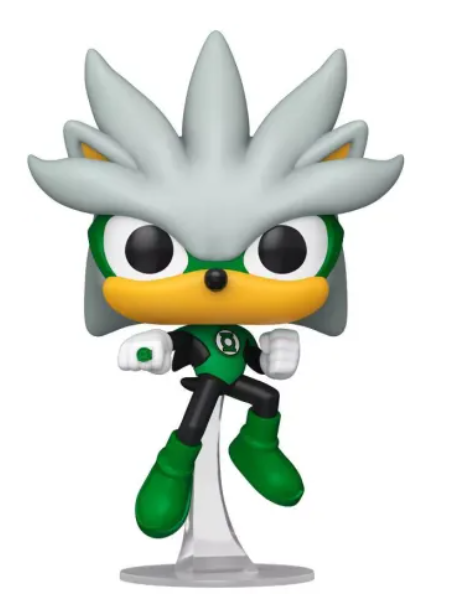 Funko POP - Heroes Sonic - Silver as the Green Lantern Special Edition