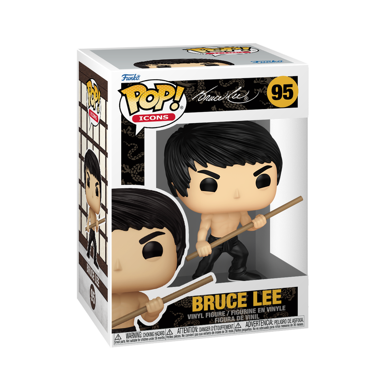 Funko POP - Icons - Bruce Lee with Bo Staff