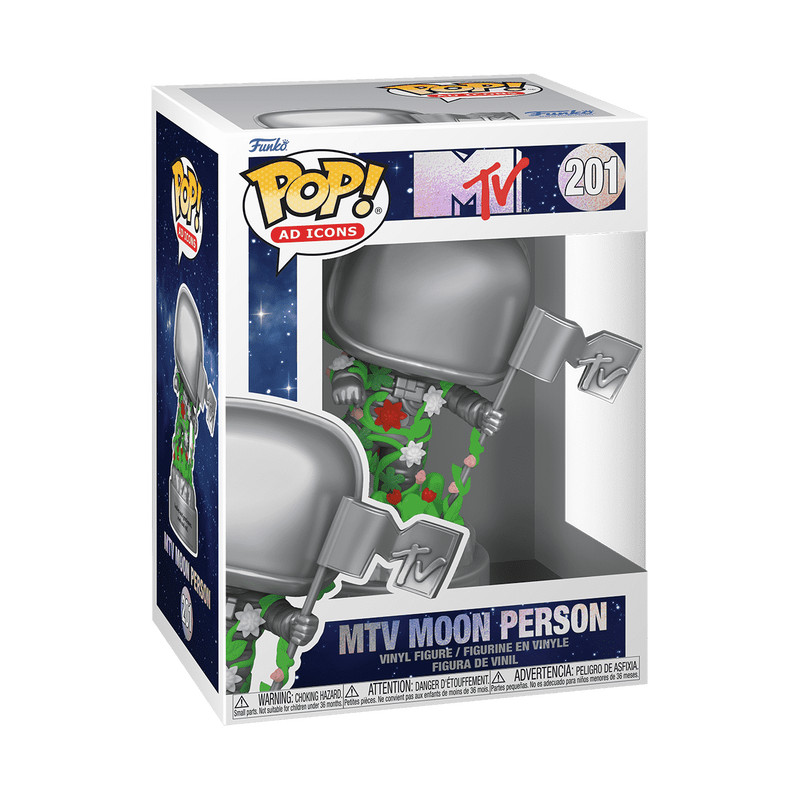 Funko POP Icons: MTV 40th- MTV Moon Person