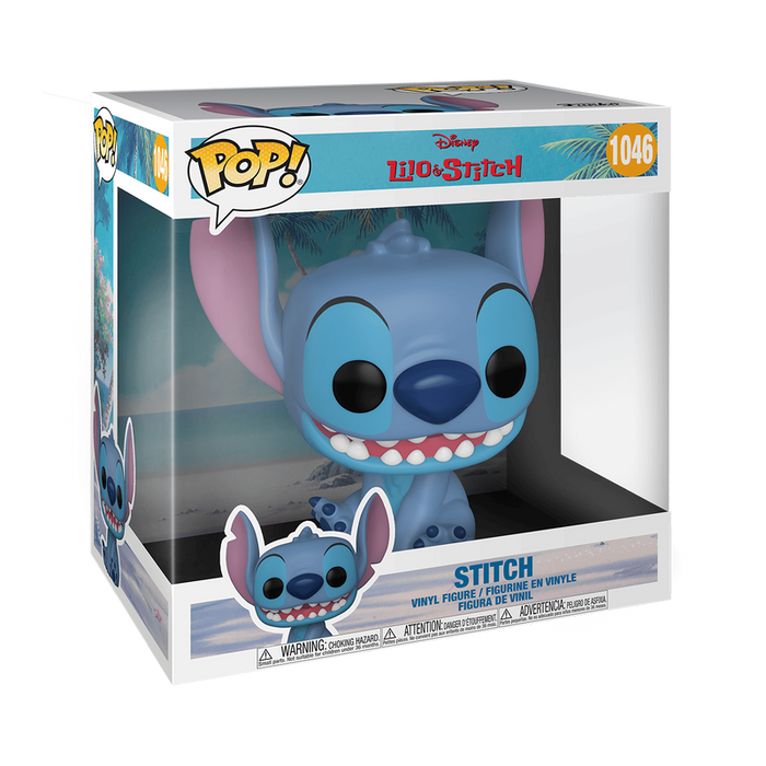 Funko POP Jumbo: Lilo & Stitch- Stitch