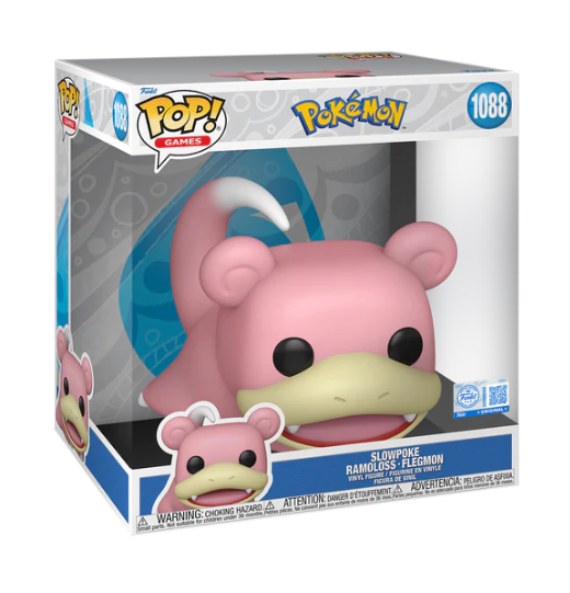 Funko POP Jumbo: Pokemon- Slowpoke 10" Special Edition — premium oyuncak
