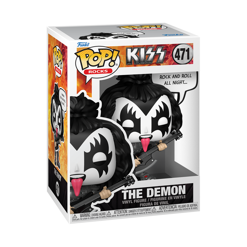 Funko POP - KISS - The Demon (Rock and Roll All Night)