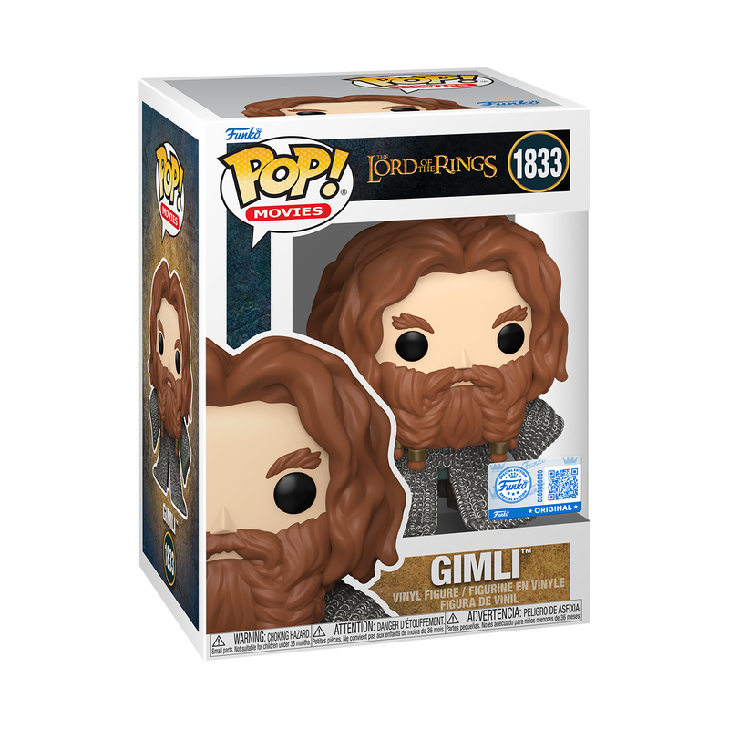 Funko Pop Lord of the Rings Gimli (Chainmail Armor)