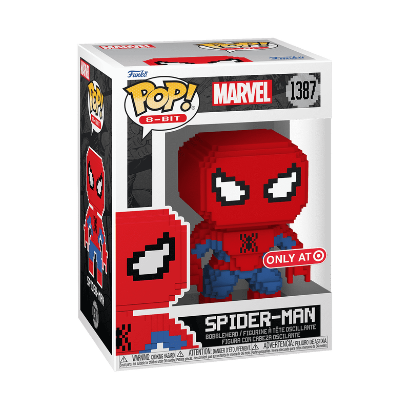 Funko POP Marvel: 8-Bit - Spider-Man Special Edition