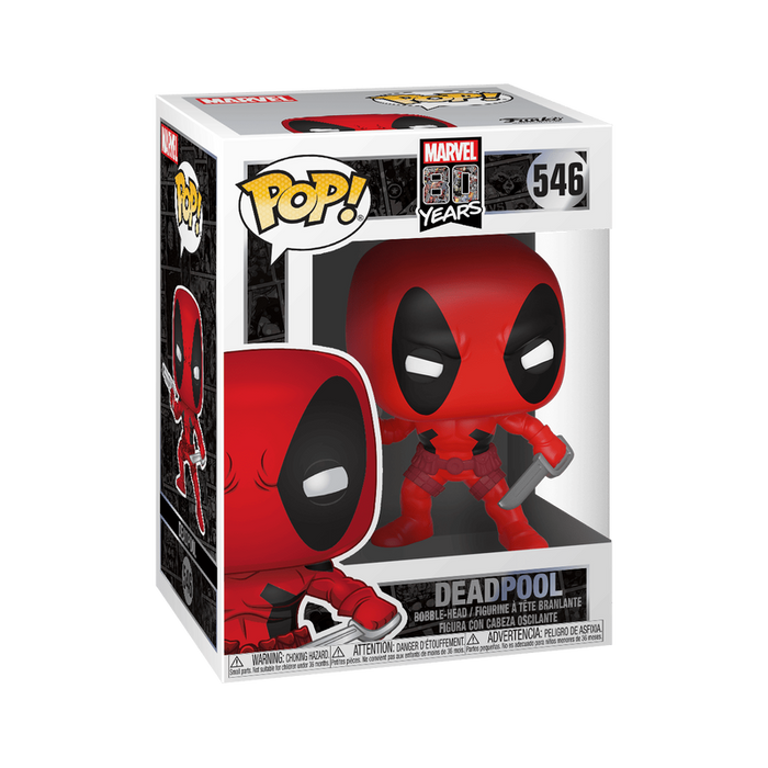 Funko POP Figure - Marvel 80th First Appearance, Deadpool