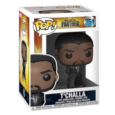 Funko POP Figure - Marvel Black Panther, T'challa with Robe