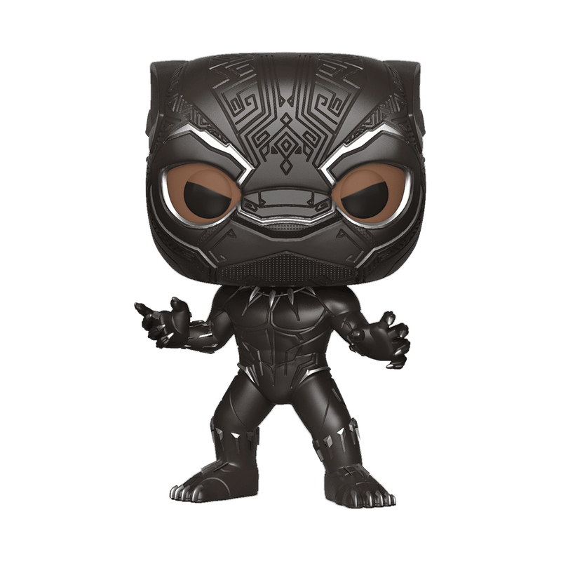 Funko POP Marvel: Black Panther Unmasked with Chase