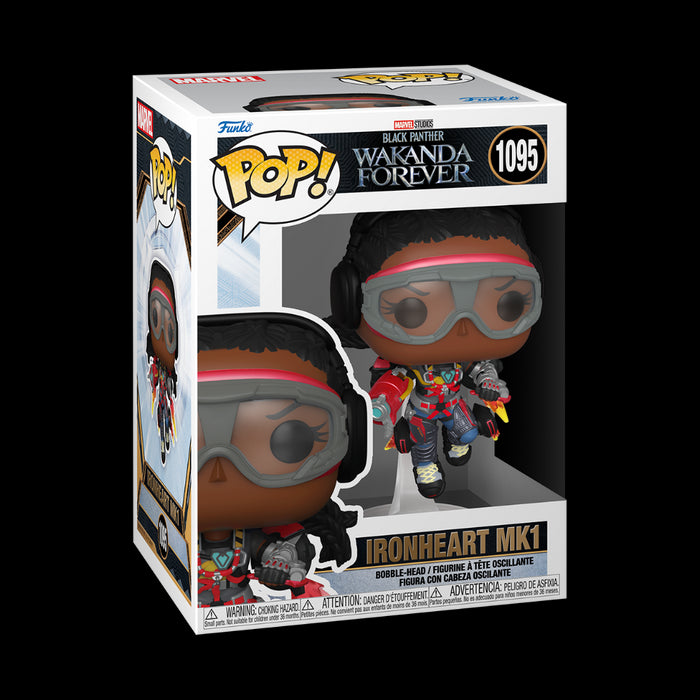 Funko POP Marvel  Black Panther Wakanda Forever Iron heart MK 1 (Outlet)