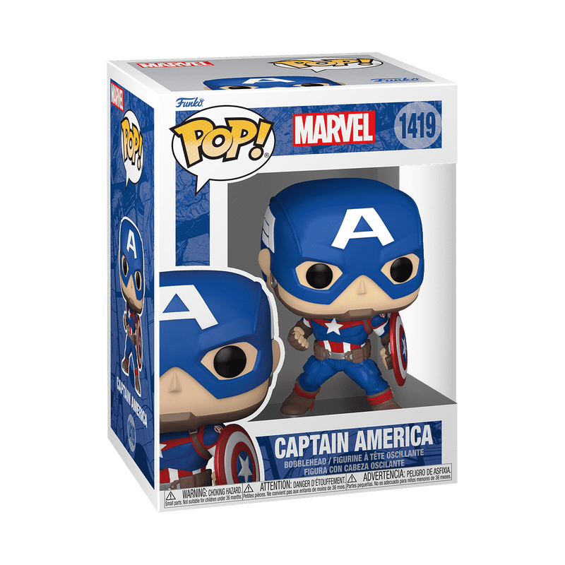 Funko POP - Marvel Captain America (New Classic)