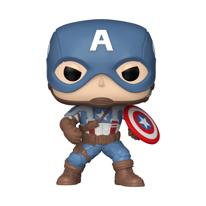 Funko POP Marvel: Captain America with Helmet (The First Avenger)