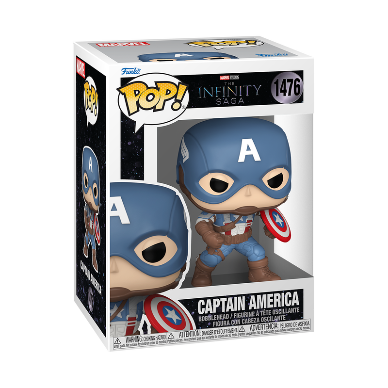 Funko POP Marvel: Captain America with Helmet (The First Avenger)