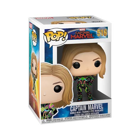 Funko POP Marvel Captain Marvel with Neon Suit