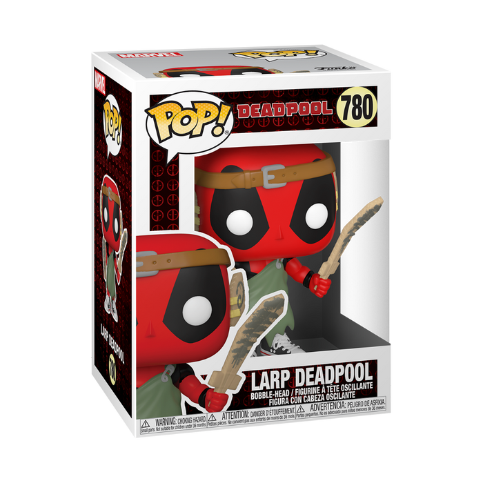 Funko POP Figure - Marvel: Deadpool 30th Anniversary Special Series – LARP Deadpool