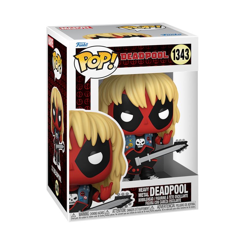 Funko POP Marvel: Deadpool - Metal band