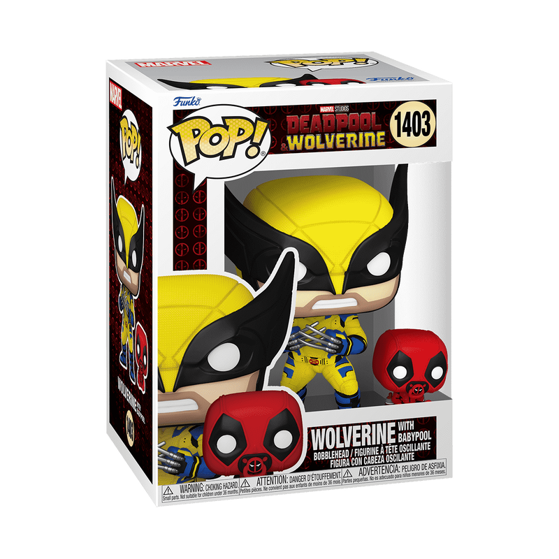Funko POP - Marvel Deadpool 3 S2 - Wolverine w/ Babypool