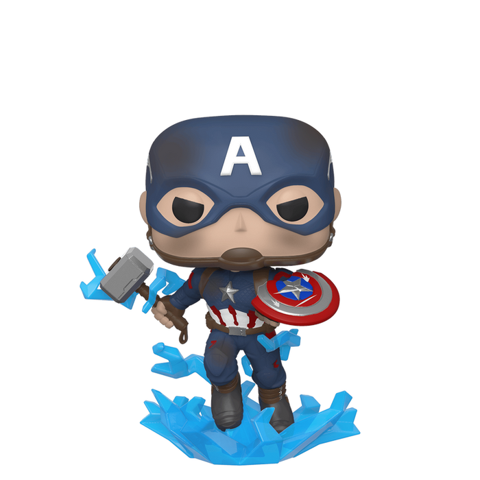 Funko POP Marvel: Endgame- Captain America with Broken Shield