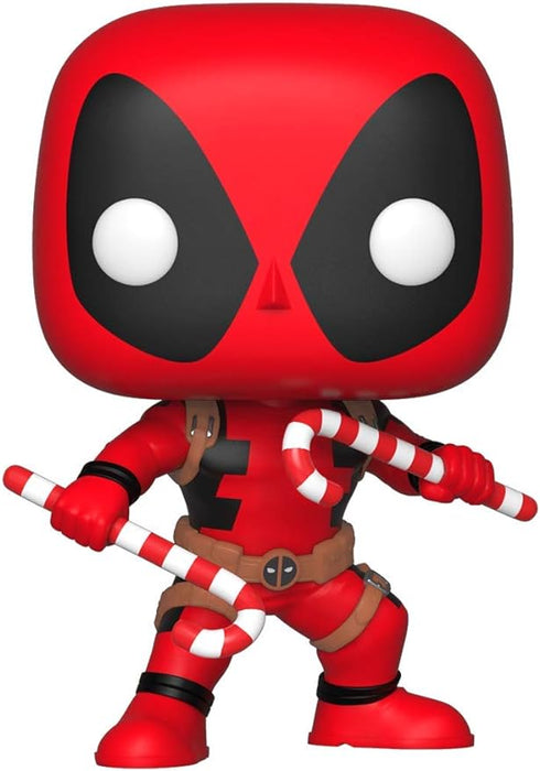 Funko POP Marvel: Holiday - Deadpool w/ Candy Canes