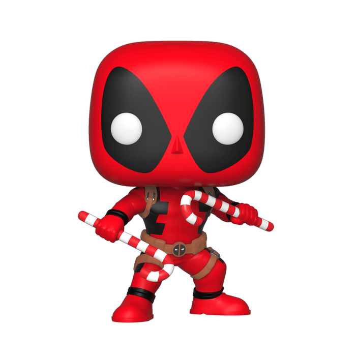 Funko POP Marvel: Holiday - Deadpool w/ Candy Canes