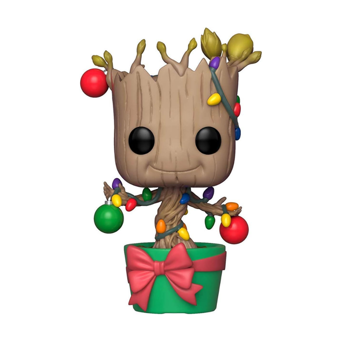 Funko POP Marvel: Holiday Groot w/ Lights & Ornaments