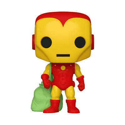 Funko POP Marvel Holiday Iron Man With Bag