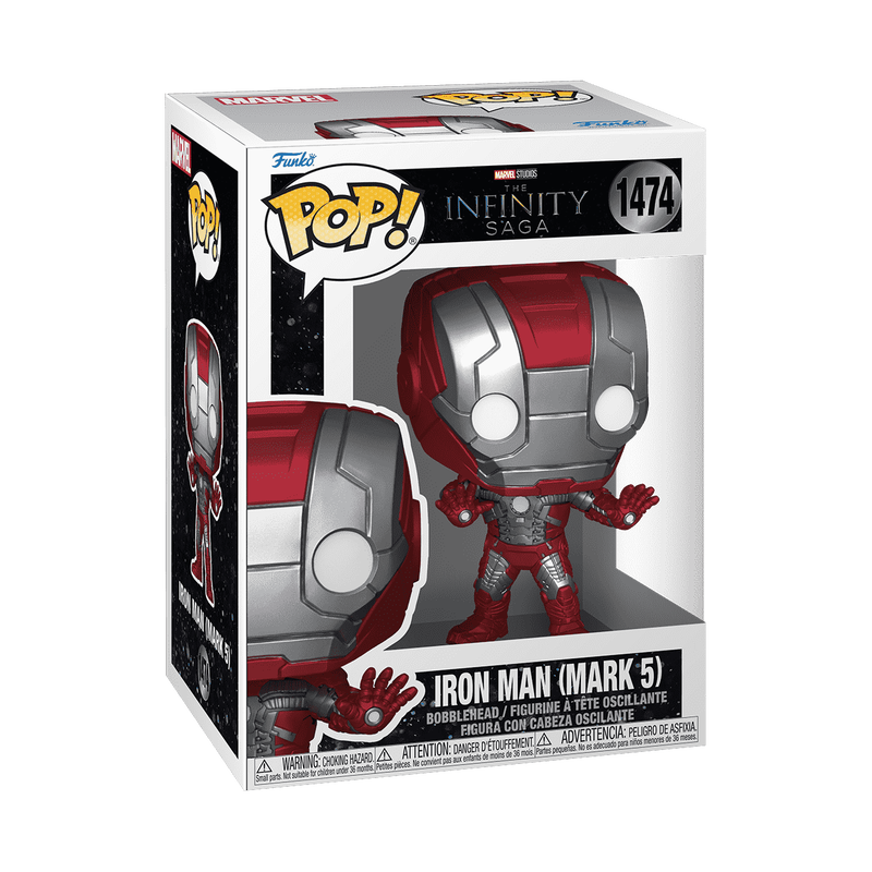 Funko POP Marvel: Iron Man (Mark 5)