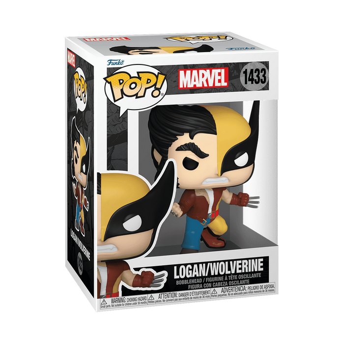 Funko POP Marvel: Logan/Wolverine (Split)