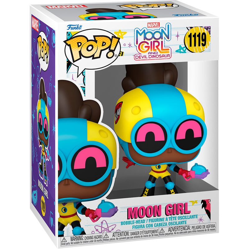 Funko POP Marvel Moon Girl And Devil Dinosaur Moon Girl