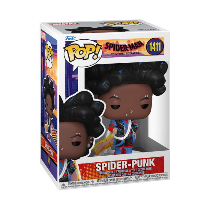 Funko POP Marvel: Spider-Man: Across The Spider-Verse S2 - Spider-Punk (Unmasked)