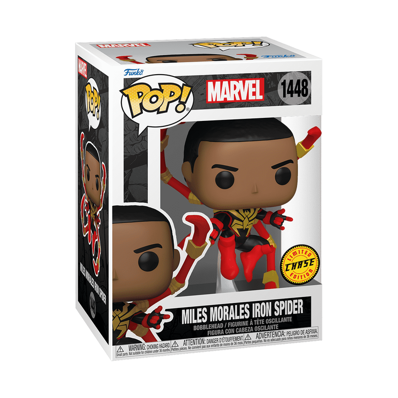 Funko POP Marvel: Spider Man Comics - Miles Morales Iron Spider with Chase