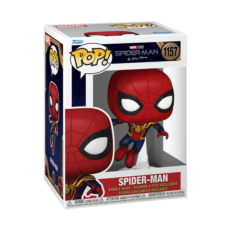 Funko POP Marvel Spider-Man No Way Home Tom Holland Spiderman Leaping