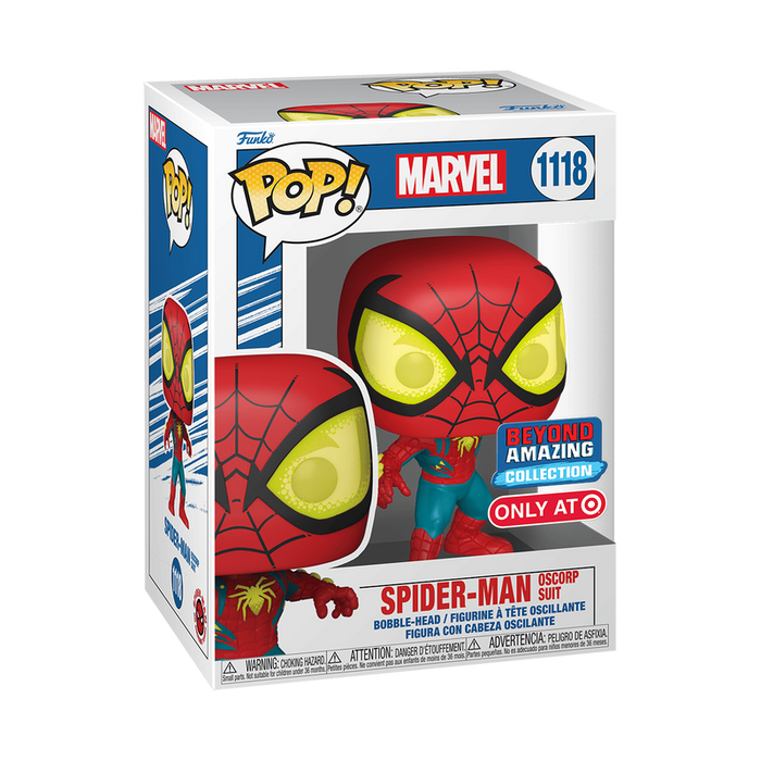 Funko POP Figure Marvel: Spider-Man Oscorp Suit