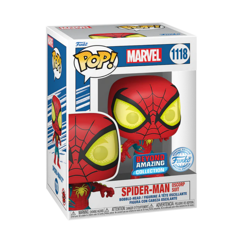 Funko POP Marvel: Spider-Man Oscorp Suit Special Edition