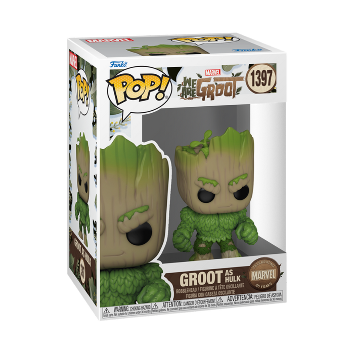 Funko POP Marvel: Groot as Hulk