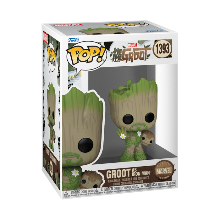 Funko POP Marvel: Groot as Iron Man